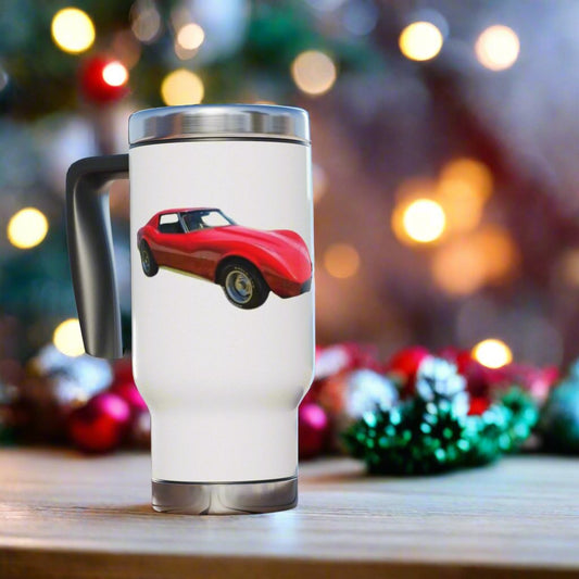 Your car on a Stainless Steel Travel Mug - 14oz