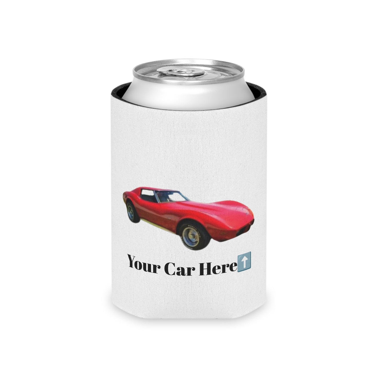 Your car on a Can cooler sleeve