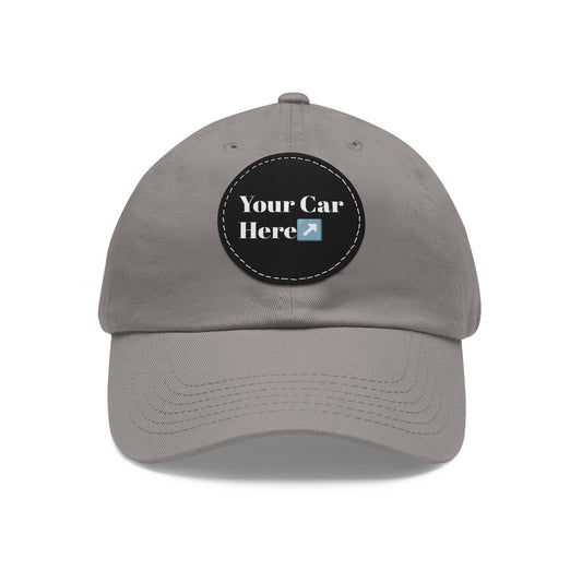 Your Car on a hat (circle patch)