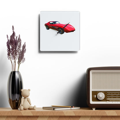 Your car on a wall clock