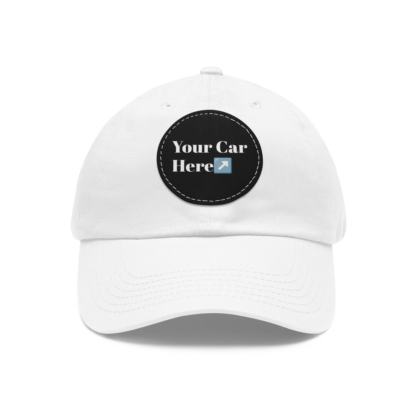 Your Car on a hat (circle patch)